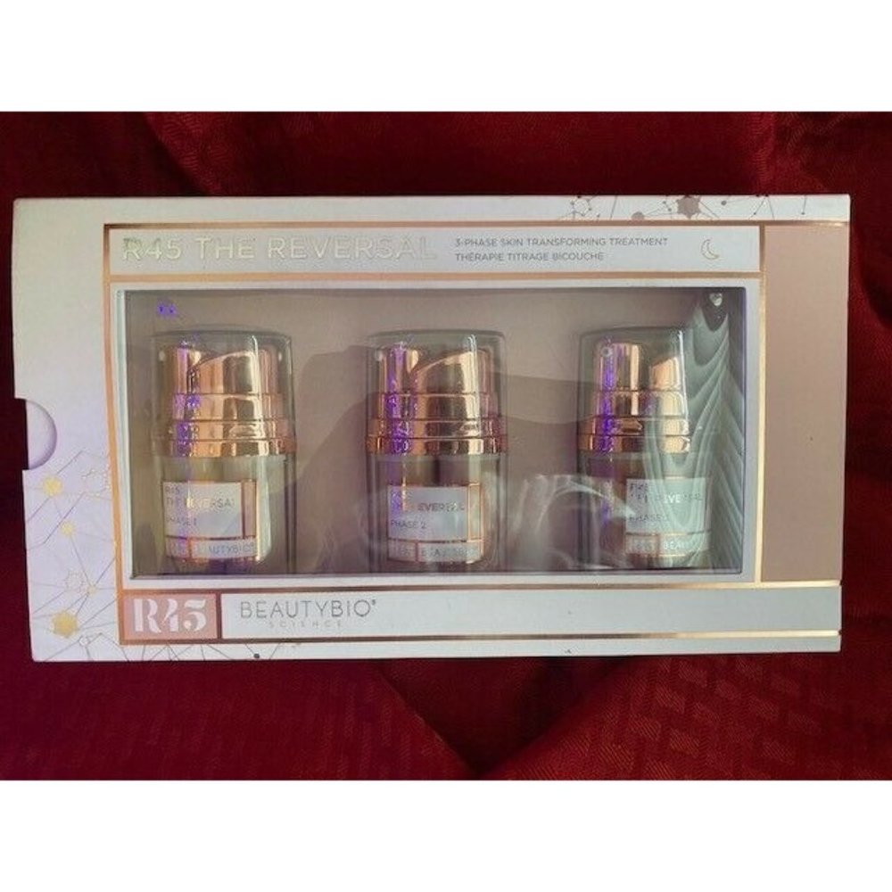 2 NEW BeautyBio R45 The Reversal 3-Phase Skin